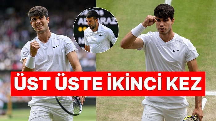 Djokovic'i Yine Yendi: Wimbledon'da Şampiyon Carlos Alcaraz