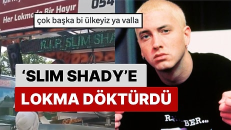 Saykoluğun Böylesi: İstanbul'da Eminem'in 'Slim Shady' Karakterinin Ölümü İçin Lokma Döktürüldü!