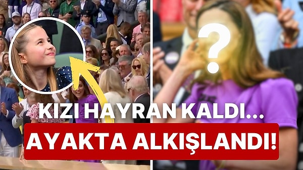 Kanser olduğunu açıkladıktan sonra ortadan kaybolan Prenses Kate Middleton, ilk defa bir etkinlikte uzun uzun görüntülendi. Wimbledon Tenis Turnuvası'na giden prenses, herkes tarafından ayakta alkışlandı, dünya tatlısı kızı Charlotte annesine hayran kaldı!