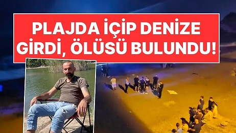 Zonguldak'ta Plajda İçki İçip Denize Giren Adam Hayatını Kaybetti!