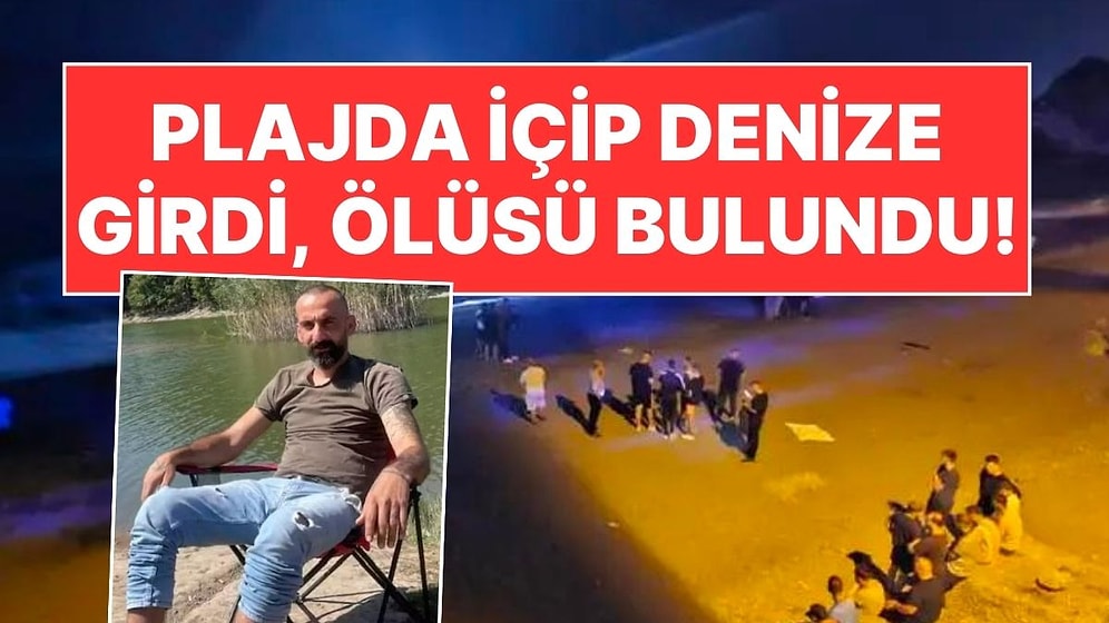 Zonguldak'ta Plajda İçki İçip Denize Giren Adam Hayatını Kaybetti!