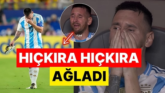 Oyundan Çıkmak Zorunda Kaldı: Sakatlanan Lionel Messi Gözyaşlarını Tutamadı