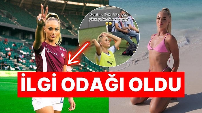 Kadın Futbolunun Yıldız İsmi Alisha Lehmann Türkiye'ye Geldi!