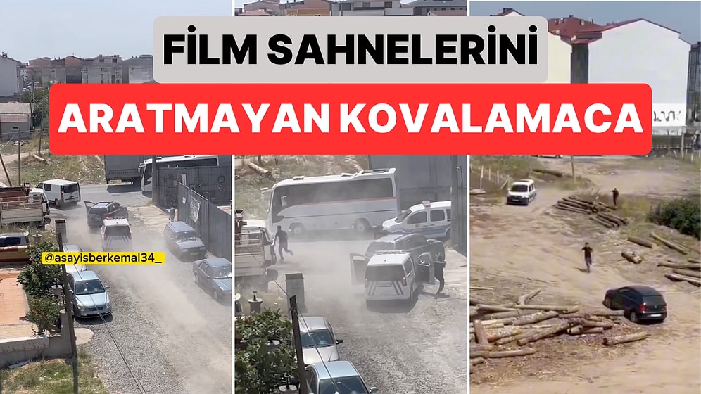 Amerikan Filmlerini Aratmadı: Tekirdağ'da Polis Bir Suçluyu Yakalarken Nefes Kesen Bir Kovalamaca Yaşandı