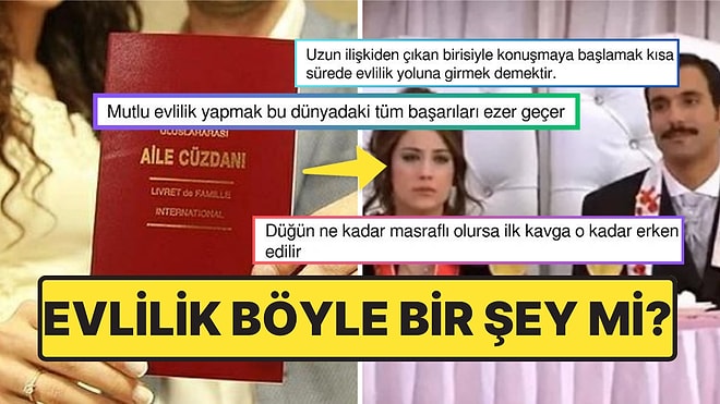 Evlilik Hakkında Linç Edilebilecek Fikirlerini Büyük Bir Cesaretle Söyleyen Kişiler