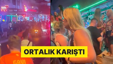 Ülkelerinin Finali Kaybetmesine Öfkelenen İngilizler Marmaris'i Birbirine Kattı