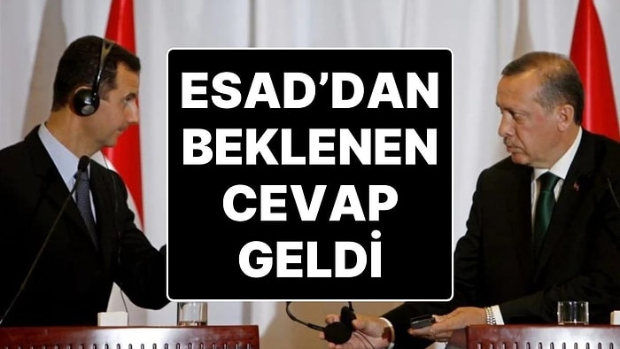 Suriye Devlet Başkanı Beşar Esad’dan Cumhurbaşkanı Erdoğan’ın Görüşme Talebine ‘Şartlı’ Cevap