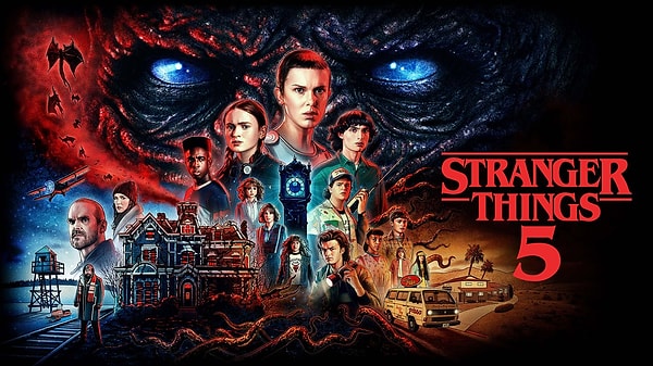 Netflix'in ilk dizilerinden Stranger Things, enfes senaryosuyla en popüler işlerden biri olmayı sürdürüyor.