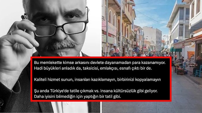 'Sinek Avlıyoruz' Diyen Esnafa İlk Yorum Prof. Dr. Emrah Safa Gürkan'dan Geldi: 'Kaliteli Hizmet Sunun'