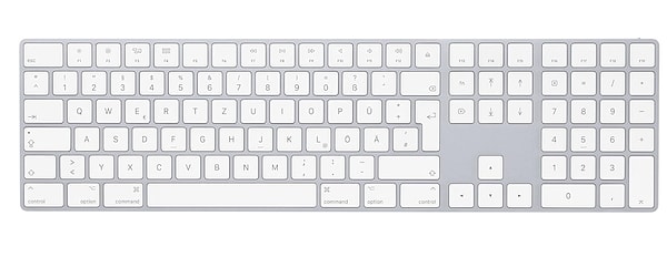 4. Apple Sayısal Tuş Takımlı Magic Keyboard