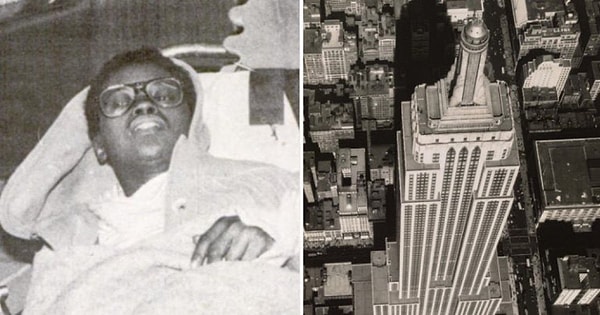 9. Elvita Adams, Empire State Binası'nın 86. katından atladı: Sadece leğen kemiğini kırdı!