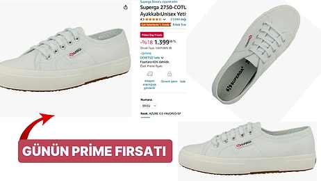 Günün Amazon Prime Fırsatı! Çok Satanlar Listesinin Yıldızı Superga 2750-COTU CLASSIC Ayakkabı İndirimde!