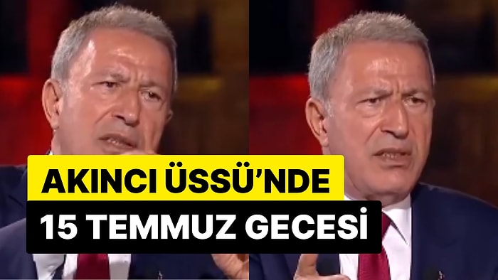 Hulusi Akar 15 Temmuz Gecesini Anlattı: "Darbe Bildirisini Bana Okutmak İstediler"