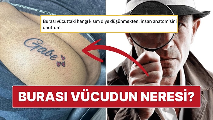 Burası Vücudun Neresi? İnsan Anatomisini Unutturan Dövme Twitter'da Tartışma Başlattı