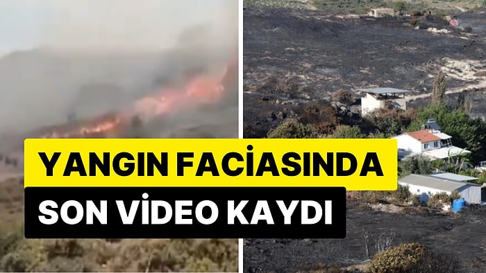 Çeşme’de 3 Kişinin Öldüğü Yangında Hayatını Kaybeden Mine Elmas’ın Çektiği Son Video Ortaya Çıktı