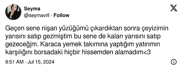 Twitter'da (X) genç bir kadın, aldığı radikal kararı şu sözlerle anlattı👇