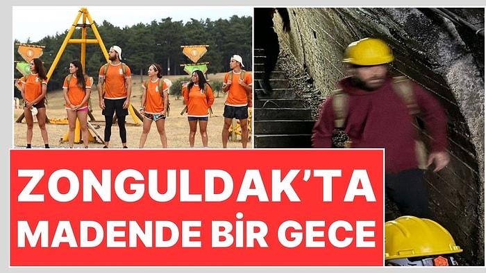 Survivor'da Ceza Oyunu: Zonguldak’taki Maden Ocağında Bir Gece Geçirdiler!