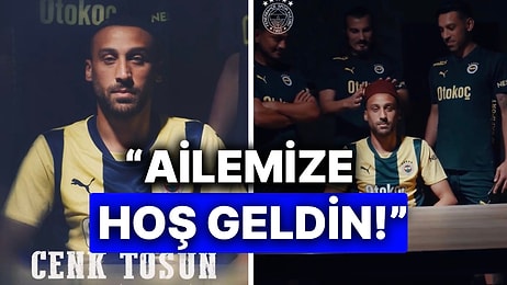 Cenk Tosun’la Sözleşme İmzalayan Fenerbahçe’den Paylaşım Geldi: “Ailemize Hoş Geldin Tosun Paşa!”