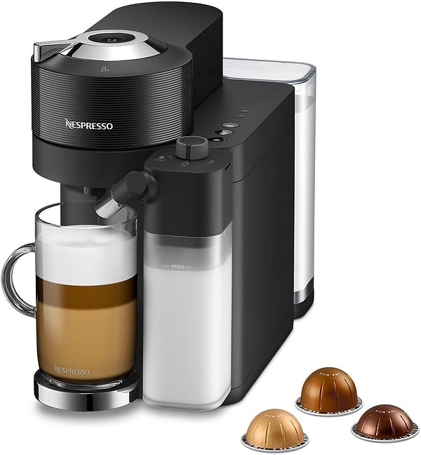 10. Nespresso Vertuo Latissima Kahve Makinesi, Siyah