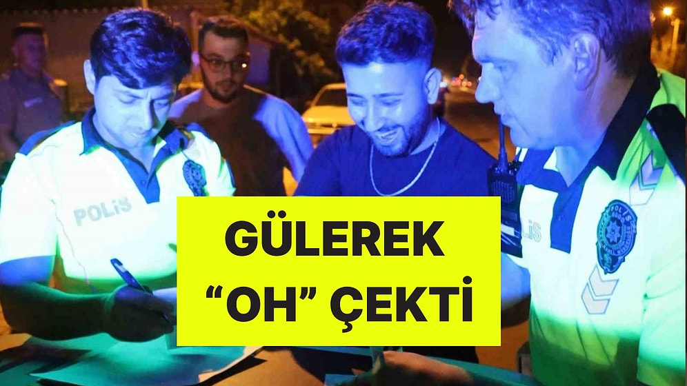 Bu da Oldu! Yediği Cezayı Kahkaha Atarak İmzaladı: “Komiserim Sanki Para Çekecekmişim Gibi”