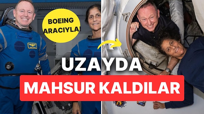 Film Gibi Olay: Uzayda Mahsur Kalan NASA Astronotlarından İlk Açıklama Geldi!