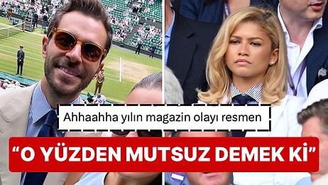 Wimbledon Tenis Turnuvası'na Giden Hakan Sabancı, Zendaya ile Pişti Olunca Dillere Fena Düştü!