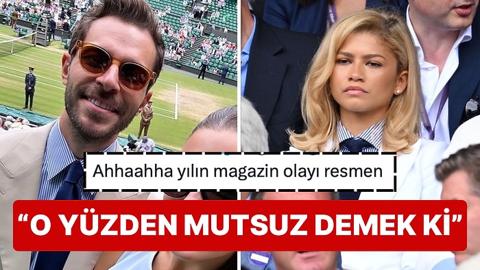 Wimbledon Tenis Turnuvası'na Giden Hakan Sabancı, Zendaya ile Pişti Olunca Dillere Fena Düştü!