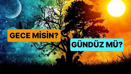 Kişilik Testi: Gündüz müsün Yoksa Gece mi?