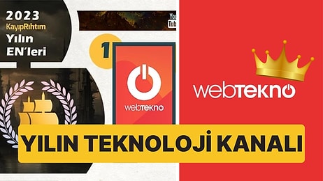 Kayıp Rıhtım Okurları Seçti! Yılın Teknoloji Kanalı Webtekno Oldu!