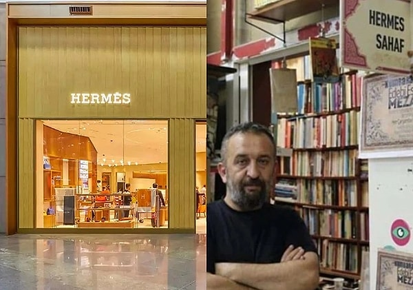 Fransız menşeli dünyaca ünlü lüks moda markası Hermes’in temsilcileri, İzmir’de “Sahaf Hermes” ismiyle işletilen ikinci el kitap satan dükkanın sahibine dava açmıştı. Sonuçlanan mahkemede sahafın sahibi Ümit Nar haklı bulundu.