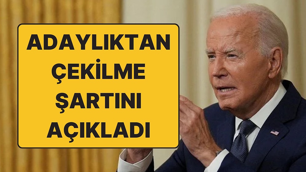 Joe Biden’dan Ayrılık Sinyali: “Doktor Kararıyla Çekilebilirim”