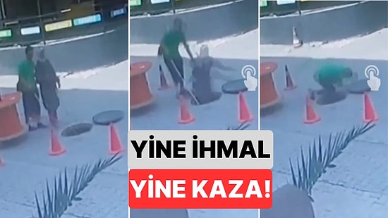 Yine İhmal Yine Kaza! Samsun’a Görme Engelli Bir Çift Kapağı Açık Bırakılan Rögara Düştü