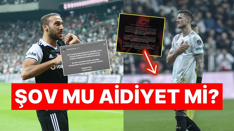 Cenk Tosun ile  Beşiktaş'ta Yarım Sezon Forma Giyen Weghorst'un Vedası Kıyaslandı