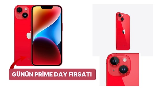 Günün Prime Day Fırsatı: Apple iPhone 14 (128 GB) İndirimde!