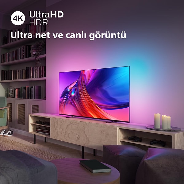 Philips Ambilight TV The One 65PUS8508/62 65''(164 cm) 4K UHD Dolby Vision Dolby Atmos Google TV