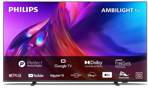 10. Philips Ambilight TV, The One 65PUS8508/62, 65'' (164 cm) 4K UHD, Dolby Vision, Dolby Atmos, Google TV