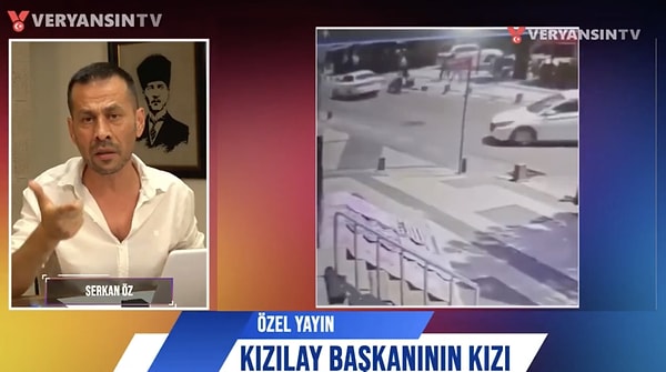 Gazeteci Serkan Öz de konuyu programına taşıdı ve Kınık'ın serbest bırakılmasına tepki gösterdi.