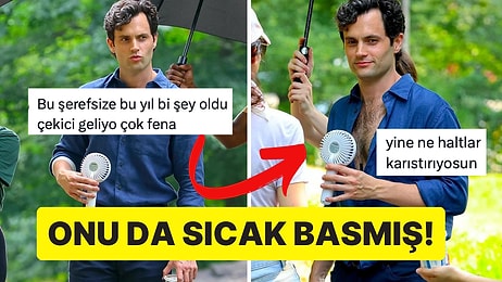 5. Sezonu Yolda Olan 'You' Dizisinin Joe'su Penn Badgley, Set Haliyle Yine Çok Konuşuldu!