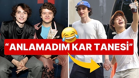 Stranger Things Yıldızları Finn Wolfhard ve Gaten Matarazzo El Ele Ev Aramaya Gidince Kafalar Fena Karıştı