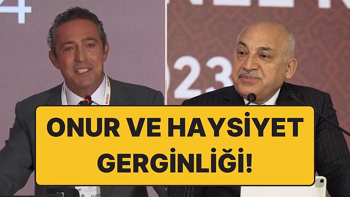 TFF Seçimlerinde Ali Koç ve Mehmet Büyükekşi Karşı Karşıya: "Sözümü Geri Alıyorum"