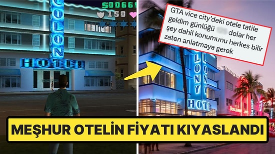 GTA: Vice City'deki Otele Giden Vatandaş Paylaştığı Fiyatla Yine "Kazıklanıyoruz" Dedirtti