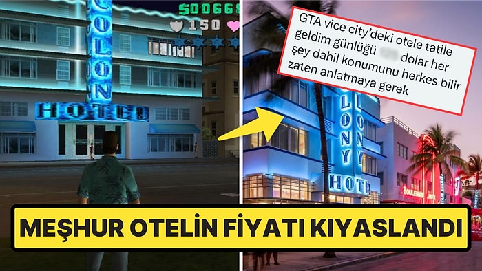 GTA: Vice City'deki Otele Giden Vatandaş Paylaştığı Fiyatla Yine "Kazıklanıyoruz" Dedirtti