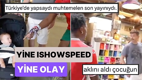 Çocuğun Ödünü Kopardı: IShowSpeed'in Danimarka'da Bir Anda Bağırıp Bebeği Korkutunca Babası Tepki Gösterdi