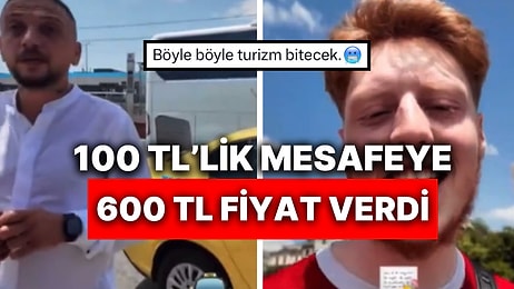 Turistin Küçük Bir Oyunuyla Taksicinin Dolandırmaya Çalıştığı Ortaya Çıktı