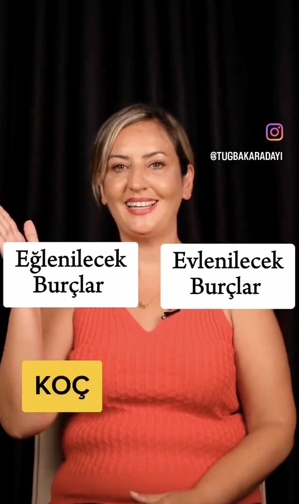 Astrolog Tuğba Karadayı'nın bir sağa bir de sola kafasını ve ellerini çevirerek çektiği video X kullanıcılarının dikkatinden kaçmadı.