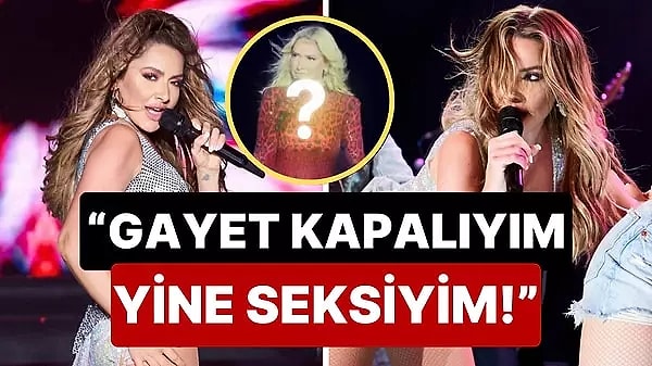 Sahne kıyafetleri ve pozlarıyla gündemden düşmeyen Hadise, Harbiye konserinde kendisini bugüne dek eleştiren herkese yargı dağıttı!