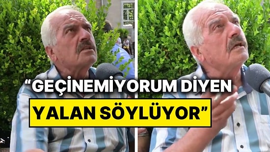 Sokak Röportajı Veren Yaşlı Adam Düşünceleriyle Tepki Çekti: “Her Şeyi Devletten Beklemeyin”