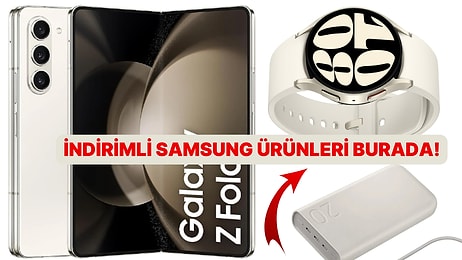 Samsung Hayranları Buna Bayılacak: İndirimdeki Samsung Telefon Tablet Kulaklık ve Akıllı Saatler Burada!