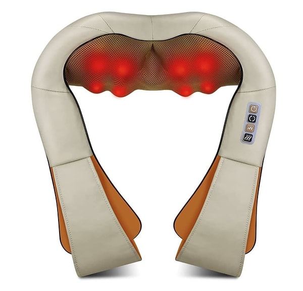 Robeve Ovmalı ve Isıtmalı Boyun Masaj Aleti