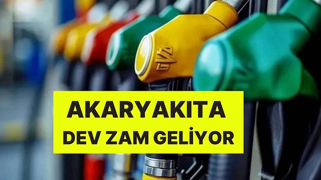 Araç Sahipleri Dikkat: Akaryakıt Fiyatlarına Zam Kapıda